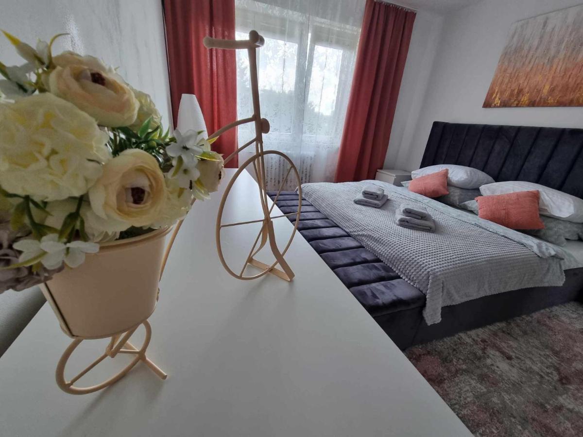 Prostorny Byt V Centru U Reky, 2 Loznice, Balkon Hradec Králové 외부 사진